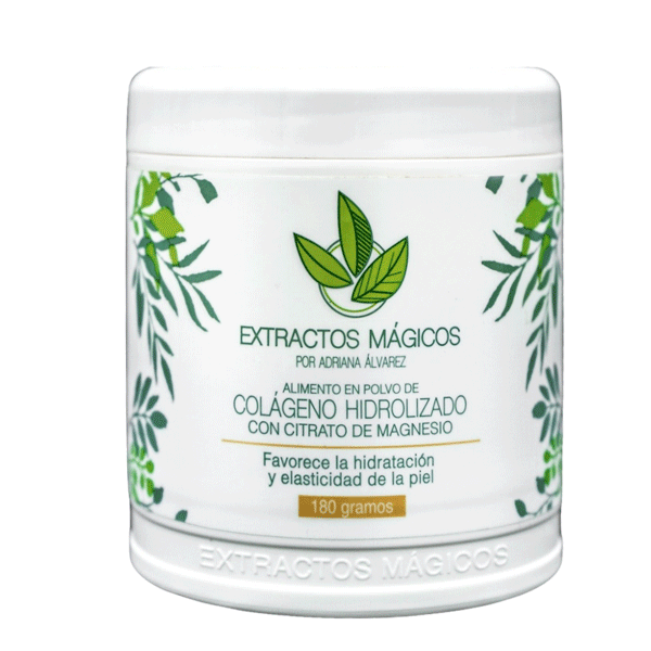 Extractos Mágicos - Colágeno Hidrolizado con Citrato de Magnesio rotando